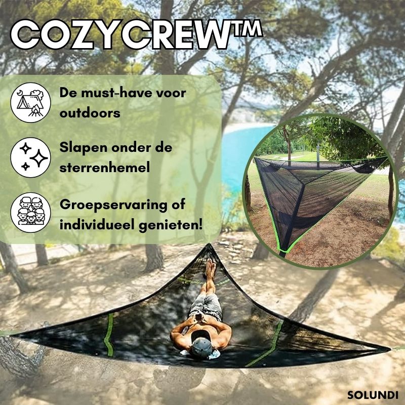 CozyCrew™ | Hangmat voor meerdere personen