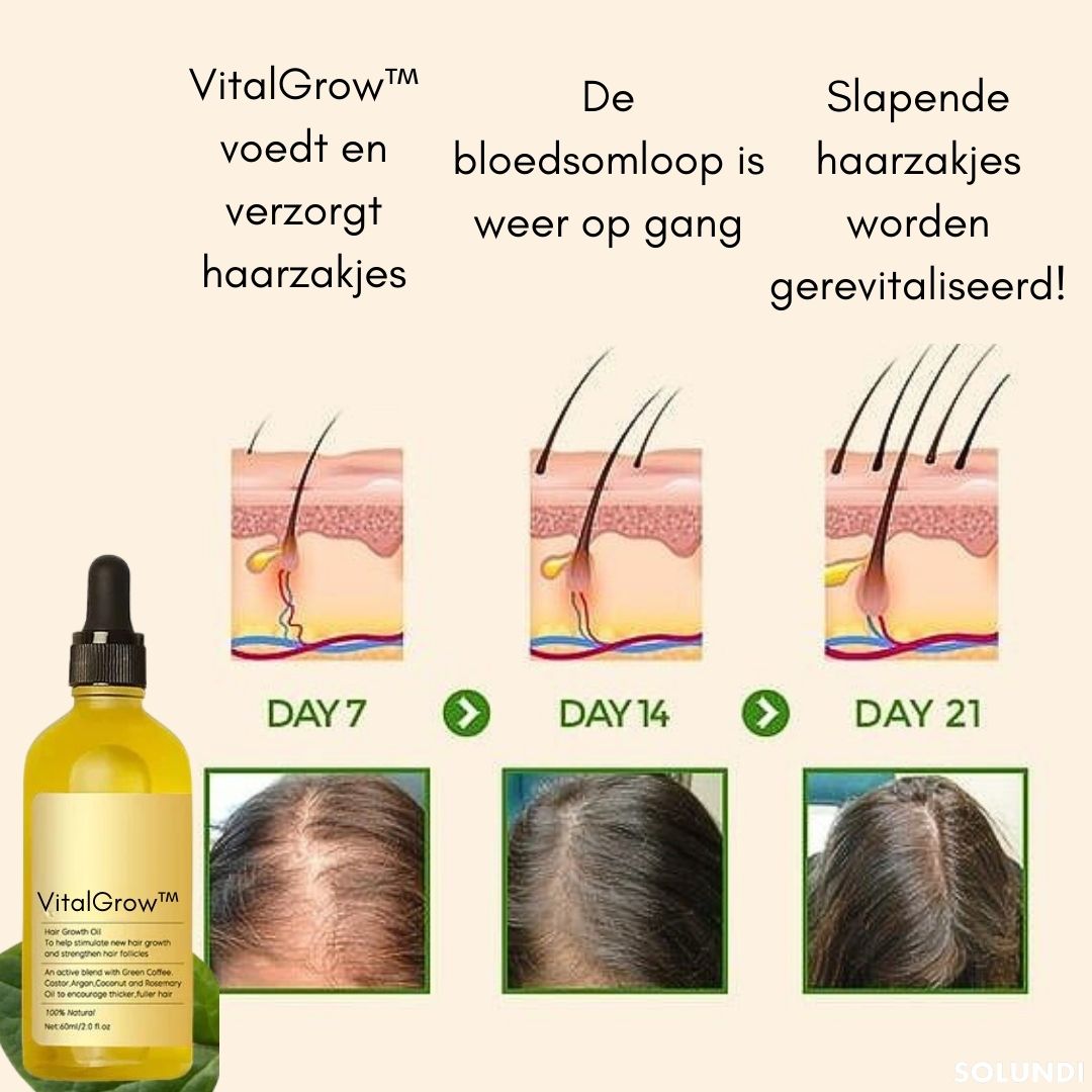 VitalGrow™ | Jouw natuurlijke oliebehandeling voor haargroei