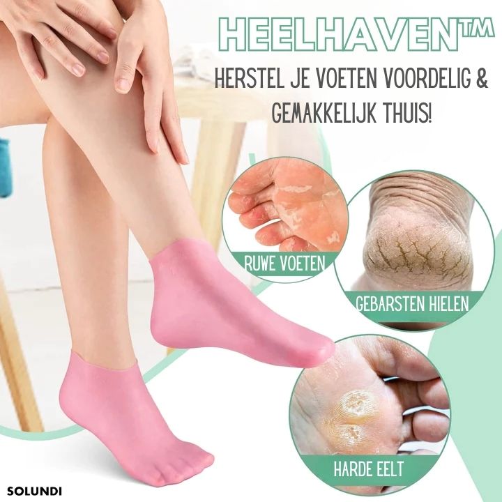 HeelHaven™  | Verkwikkende siliconen sok