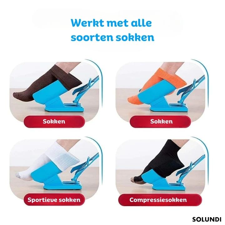 50% KORTING TIJDELIJK | SolePro™ - Moeiteloos sokken & schoenen aantrekken!