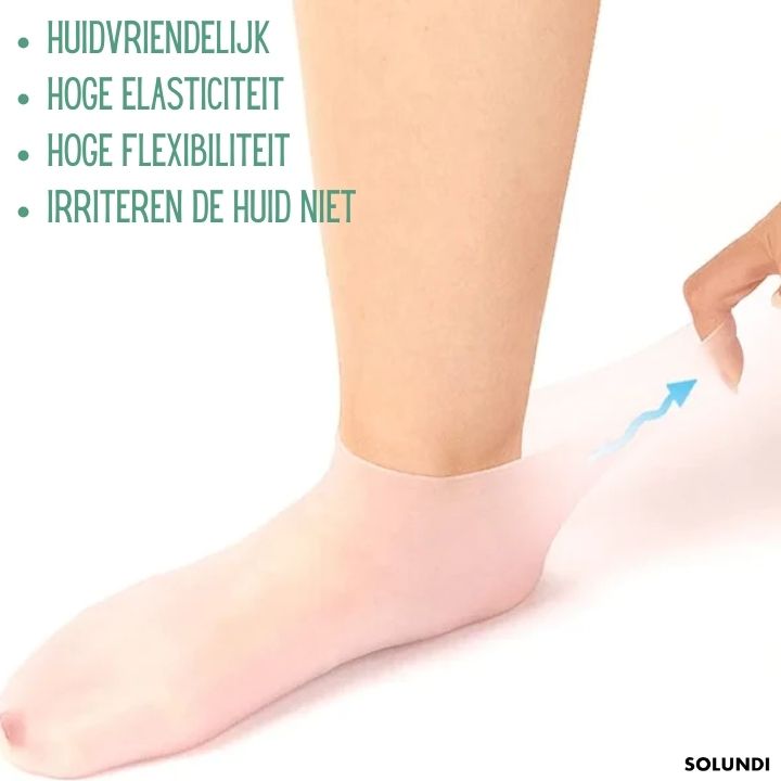 HeelHaven™  | Verkwikkende siliconen sok