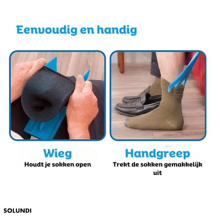 50% KORTING TIJDELIJK | SolePro™ - Moeiteloos sokken & schoenen aantrekken!