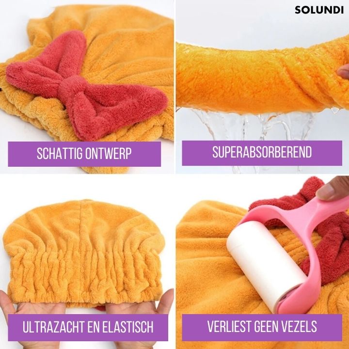 SoakSwift™  | Droog je haar snel in slechts een paar minuten!