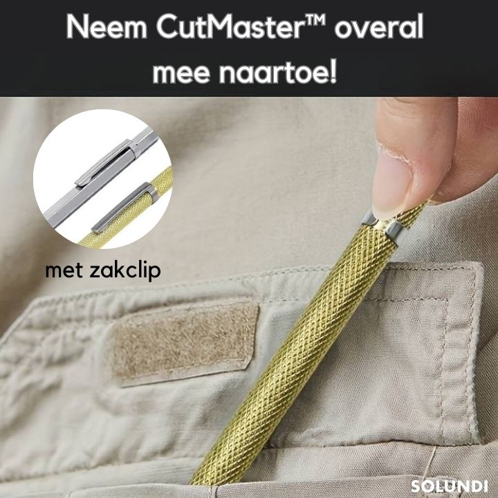 CutMaster™ - Verhoog uw werkprestaties!