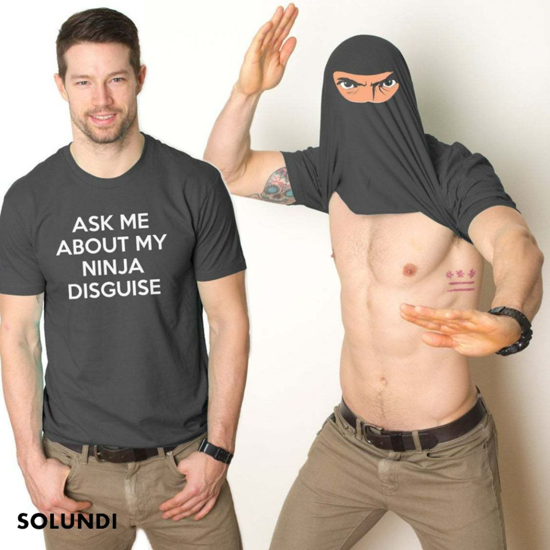 NinjaTee™ - Het grappigste shirt ooit!