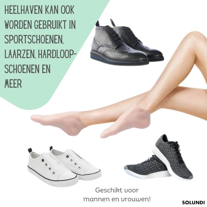 HeelHaven™  | Verkwikkende siliconen sok