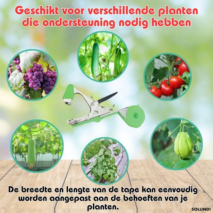 PlantTie™ | Bind planten minstens 3 keer sneller!