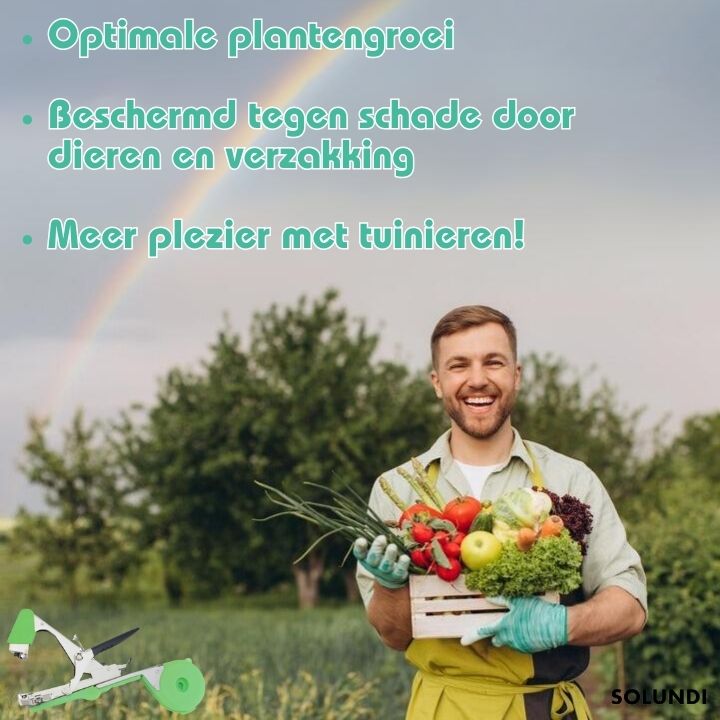 PlantTie™ | Bind planten minstens 3 keer sneller!