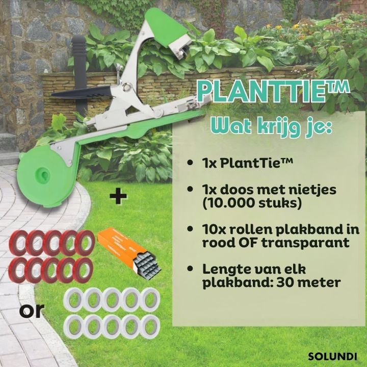 PlantTie™ | Bind planten minstens 3 keer sneller!