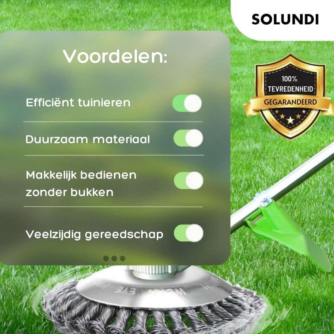 GrassGuard™ - Trim hardnekkig onkruid en gras!