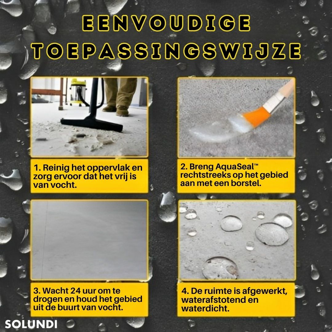 AquaSeal™ - Oplossing voor Lekdichting