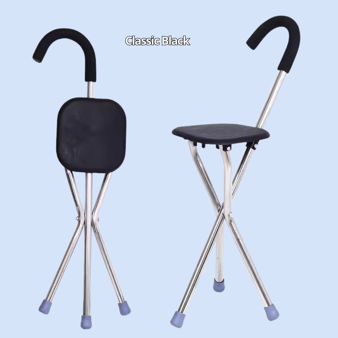 CrutchSeat™ | Opvouwbare kruk voor ouderen