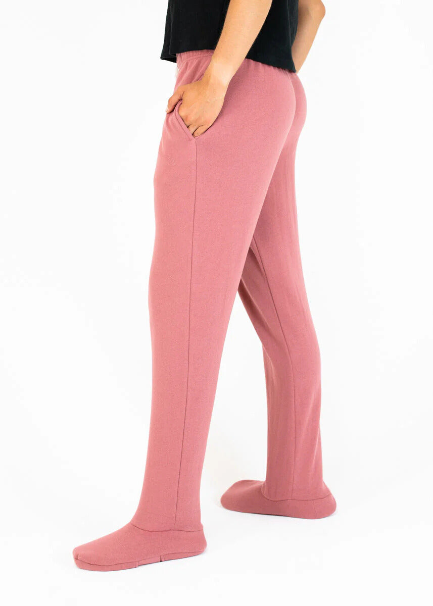 TIJDELIJK 50% KORTING | SnugPants™ | Voeteneinde fleece joggingbroek