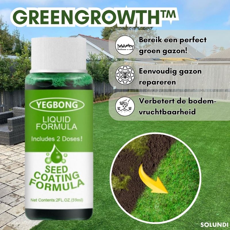 GreenGrowth™ - Verander je tuin in weelderig groen!