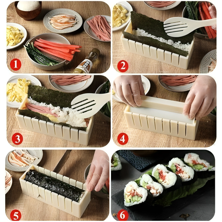 TIJDELIJK 50% KORTING | SushiPress™ | Doe-het-zelf sushimaker