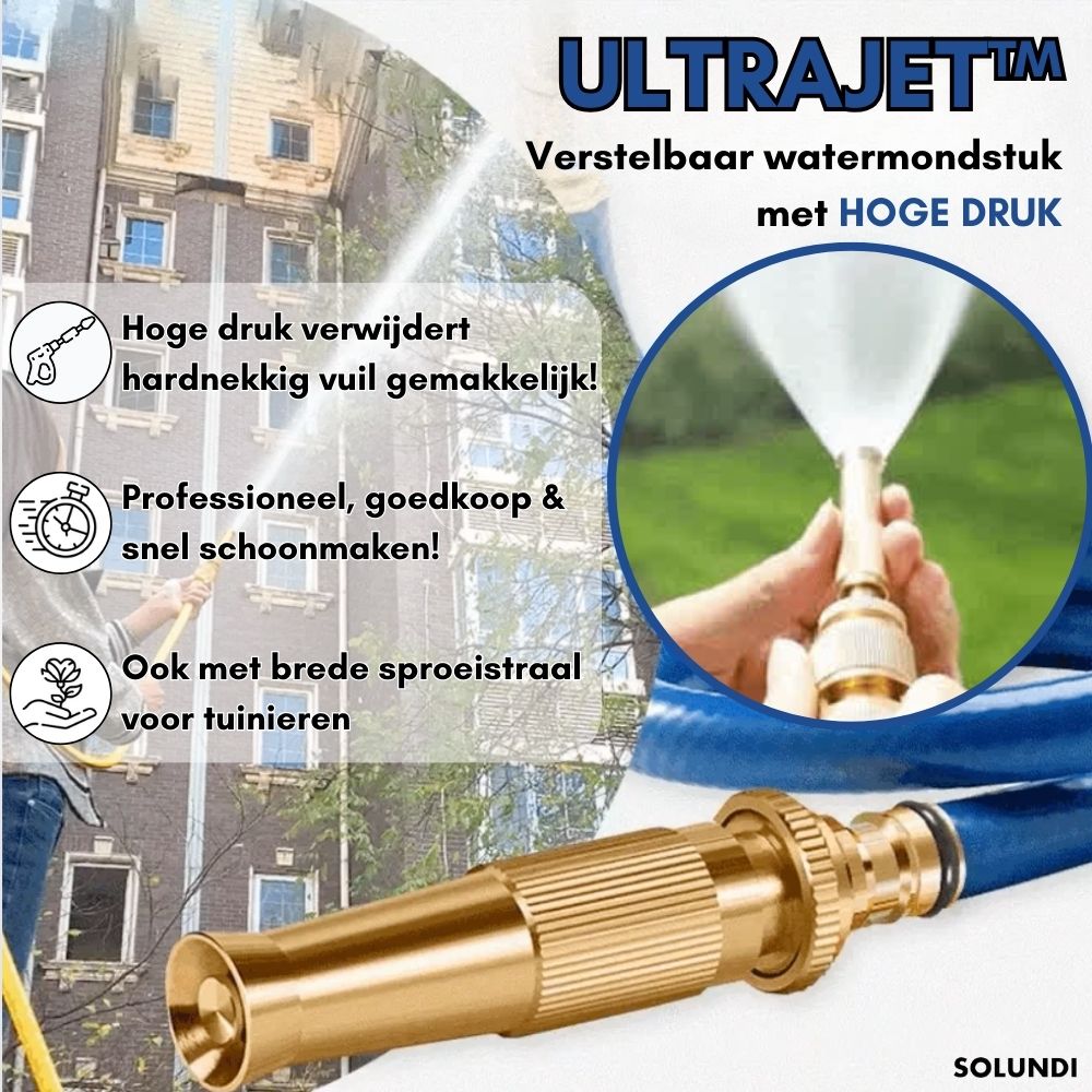 UltraJet™ - Verstelbare hogedrukspuit met waterstraal