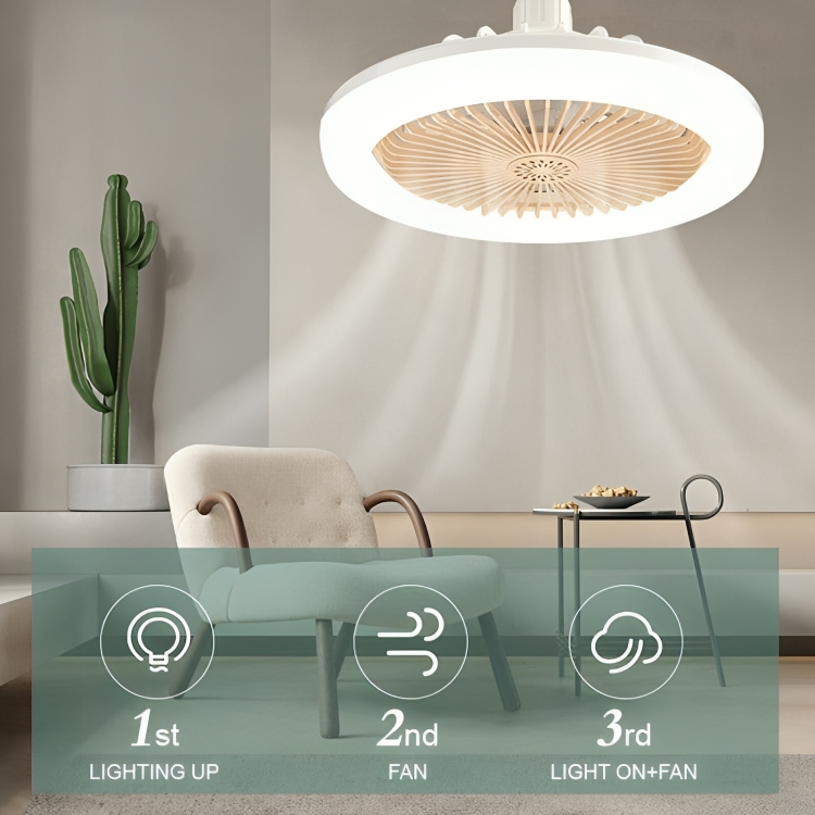 AirLume™ | Plafondventilator Met Licht, Afstandsbediening & Aromatherapie