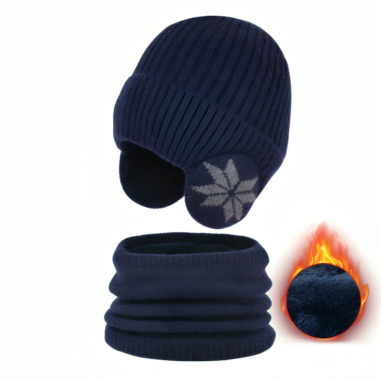 TIJDELIJK 50% KORTING | WinterShield™ | Winter muts sjaal set