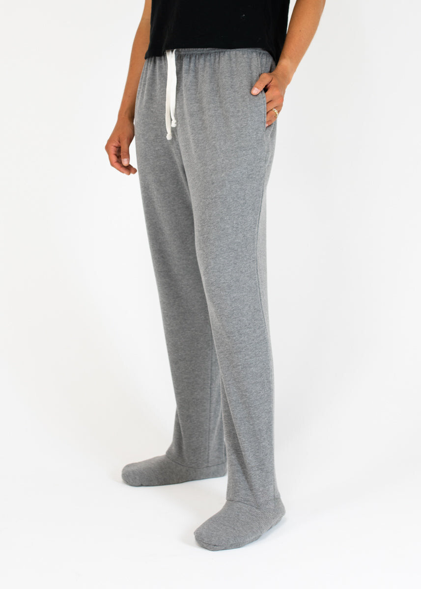 TIJDELIJK 50% KORTING | SnugPants™ | Voeteneinde fleece joggingbroek