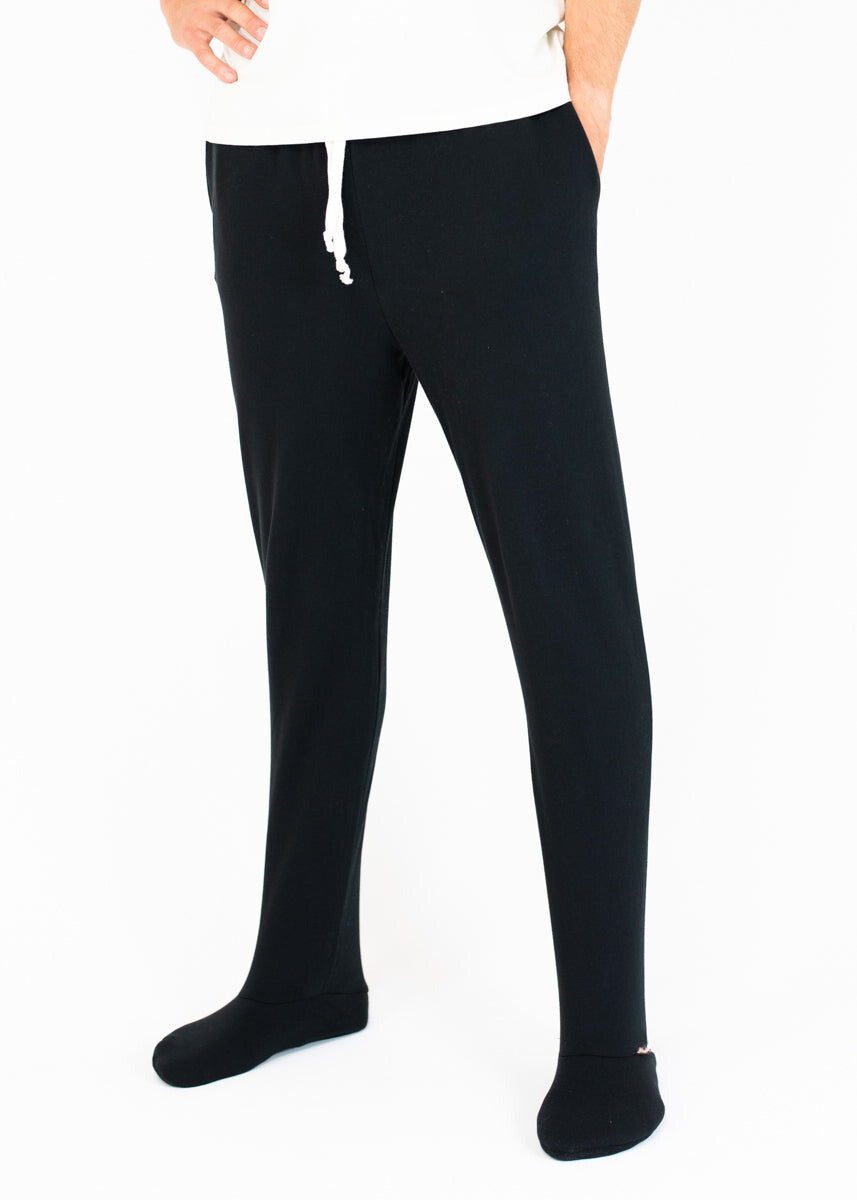 TIJDELIJK 50% KORTING | SnugPants™ | Voeteneinde fleece joggingbroek