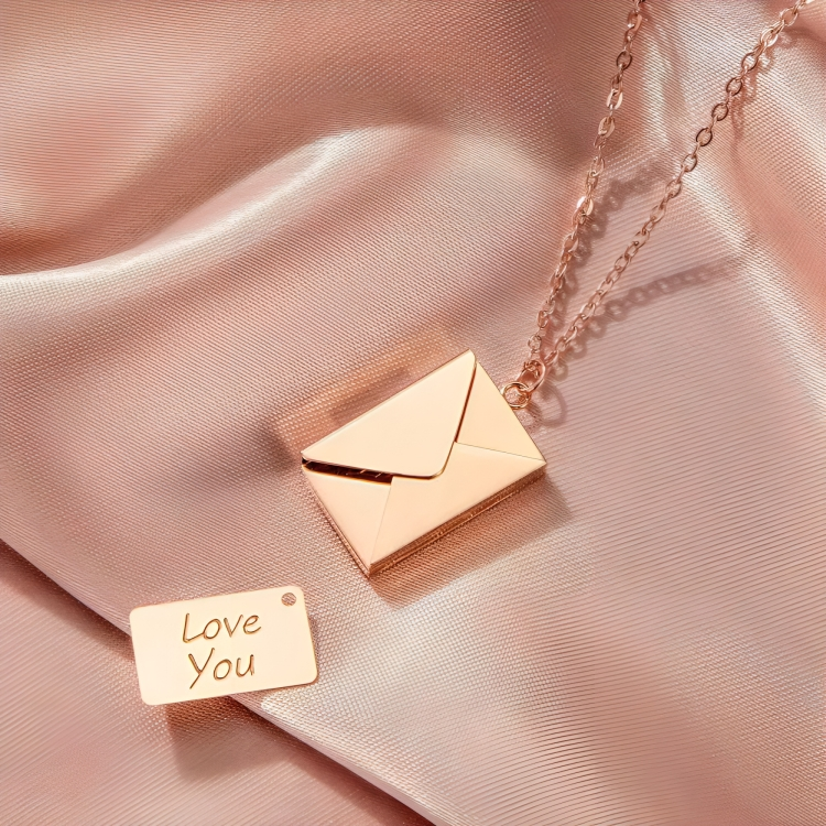 LoveNote™ | Eeuwige Liefdesbrief Ketting