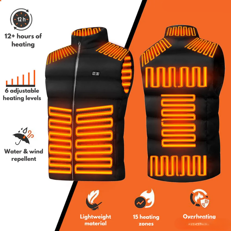 TIJDELIJK 50% KORTING | FrostShield™ | Verwarmend thermisch vest