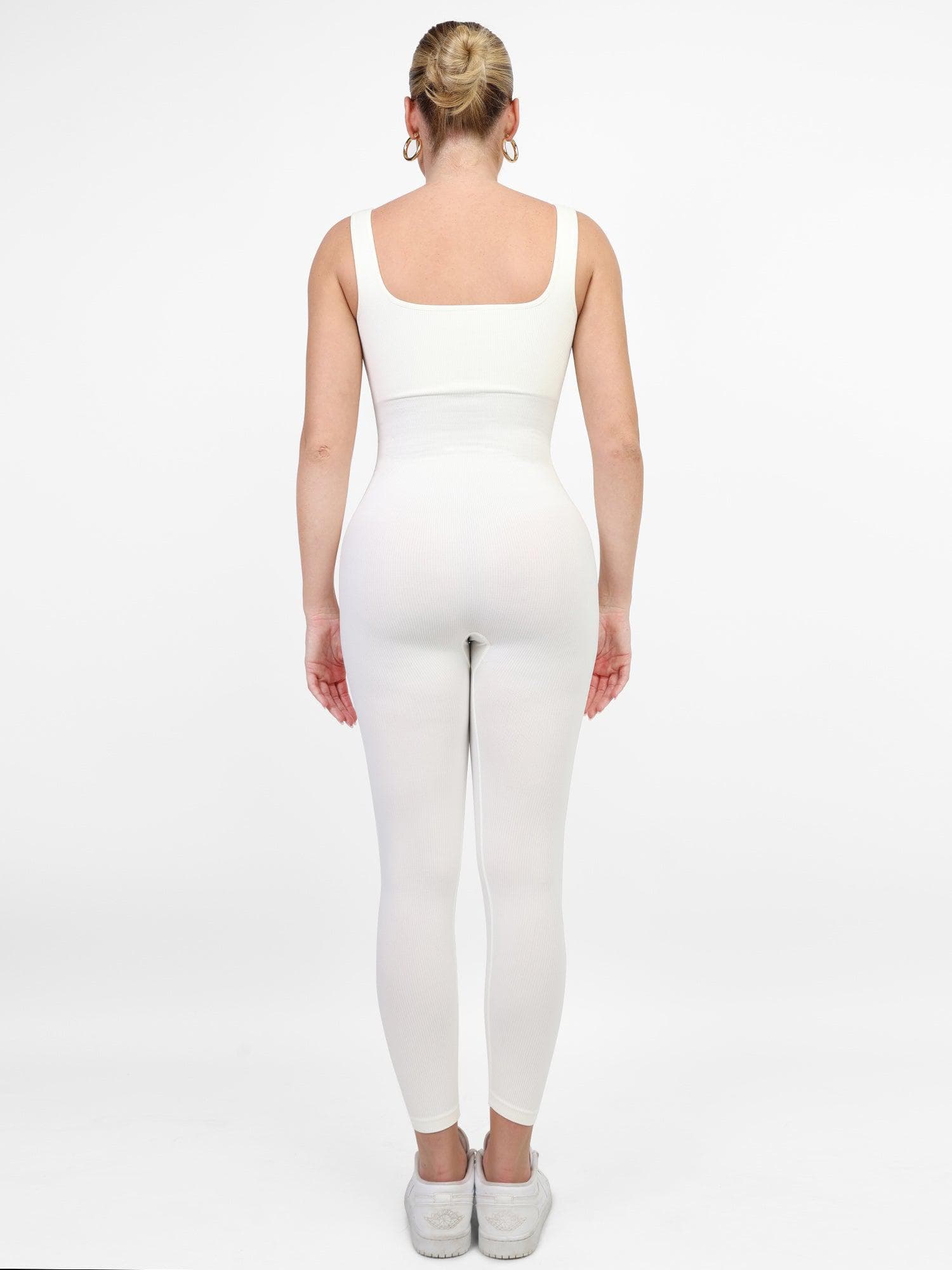 TIJDELIJK 50% KORTING | SculptFit™ | Naadloze shapewear sport jumpsuit