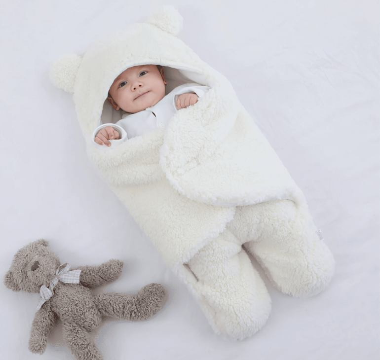 CozyCocoon™ | Knusse baby slaapzak swaddle deken