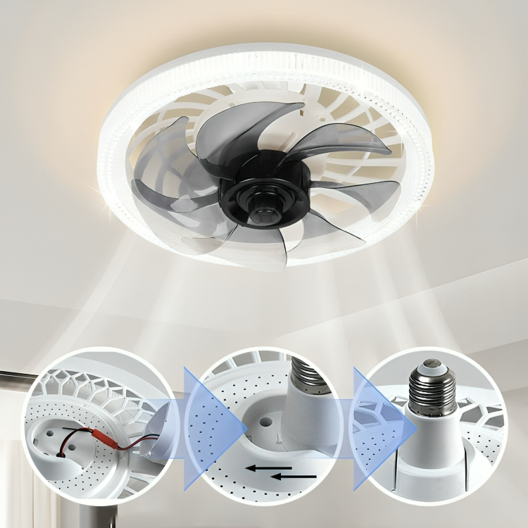 ComfortFan™ | Verstelbare stille ventilatielamp