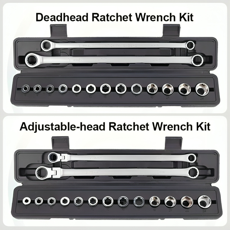 FlexiWrench™ | 15-Delige Ratelsleutelset