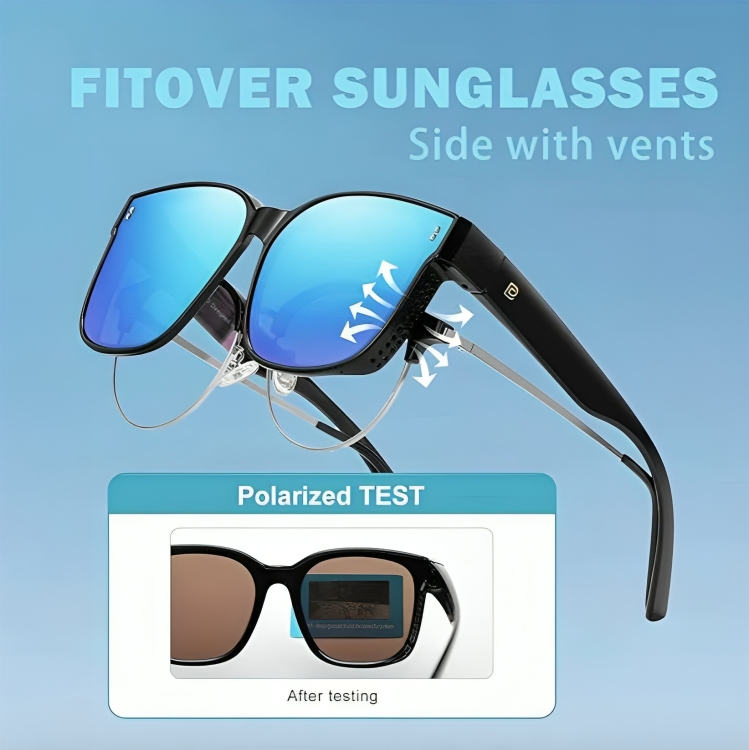 OverShades™ | Gepolariseerde fit-over zonnebril