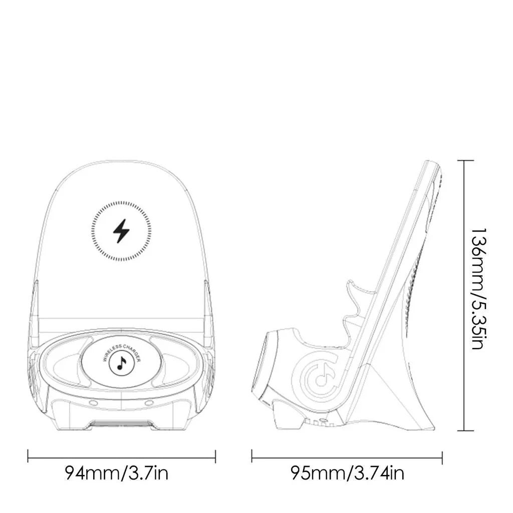 ChairPod™ | 3 in 1 Draadloze Oplader