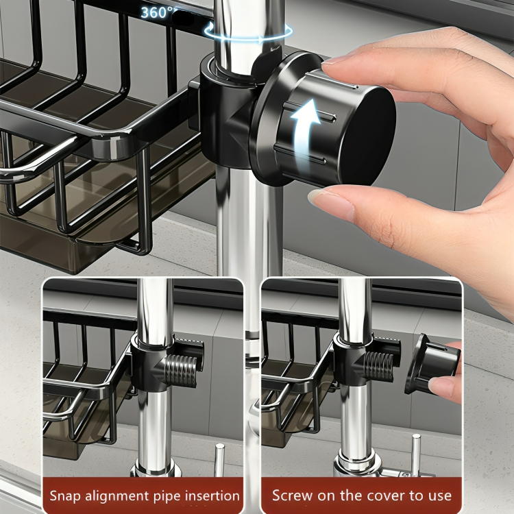 TapCaddy™ | Wastafelkraan organizer