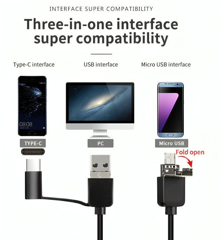 FlexiCam™ | Industriële USB-endoscoop