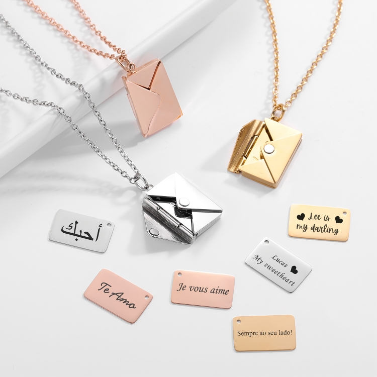 LoveNote™ | Eeuwige Liefdesbrief Ketting