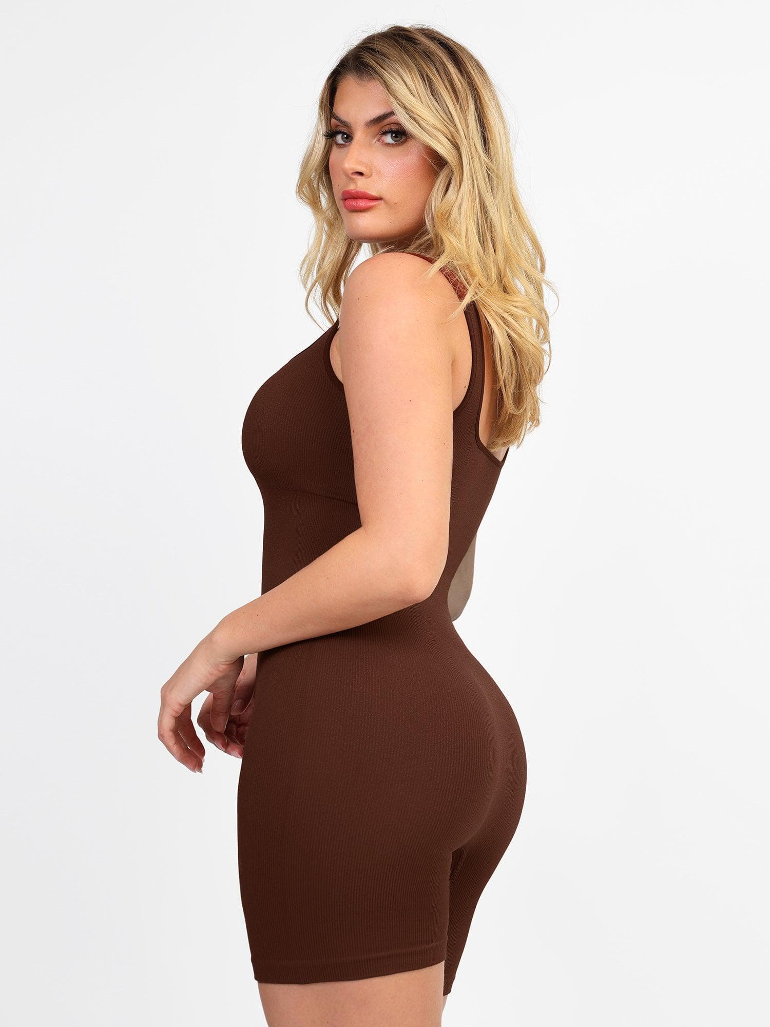 TIJDELIJK 50% KORTING | SculptFit™ | Naadloze shapewear sport jumpsuit