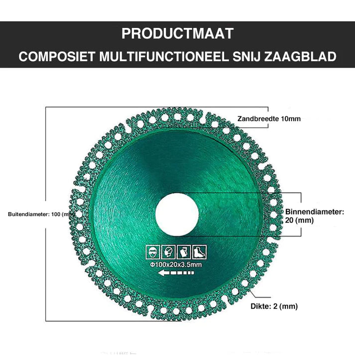 ProEdge™ - Vlijmscherp precisie zaagblad!