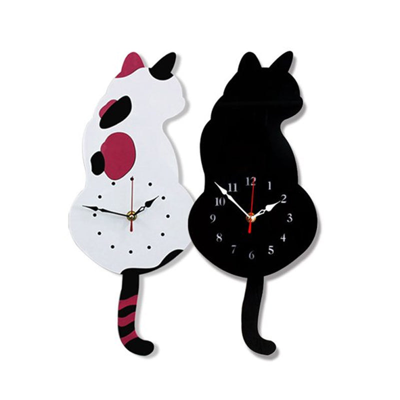 Cat O'clock™ - Niedliche Wackelschwanz-Katzenuhr